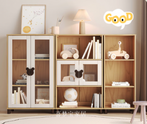 产品图片：家具企业喜梦宝儿童家具产品名称《喜梦宝儿童书柜》议价