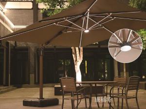 产品图片：家具企业康福特户外家具产品名称《庭院遮阳伞》议价