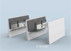 产品图片：家具企业祥聚座椅办公家具产品名称《阶梯课桌椅》议价