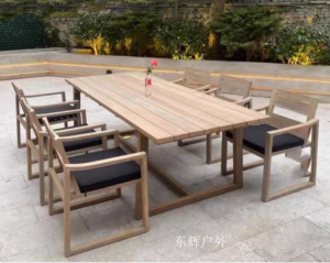产品图片：家具企业东辉户外户外家具产品名称《柚木仿旧户外家具》议价