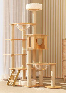 产品图片：家具企业华元宠物宠物家具产品名称《大型猫爬架子》议价