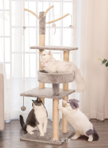 产品图片：家具企业华元宠物宠物家具产品名称《猫抓柱立式猫架子》议价