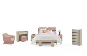 产品图片：家具企业朗乐福客卧家具产品名称《德系美学 暖男空间》议价