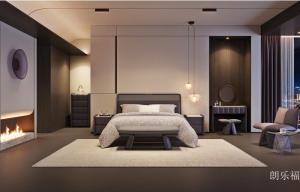 产品图片：家具企业朗乐福客卧家具产品名称《德系美学 繁花空间》议价