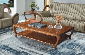 产品图片：家具企业前进家具客卧家具产品名称《前进实木茶几》议价